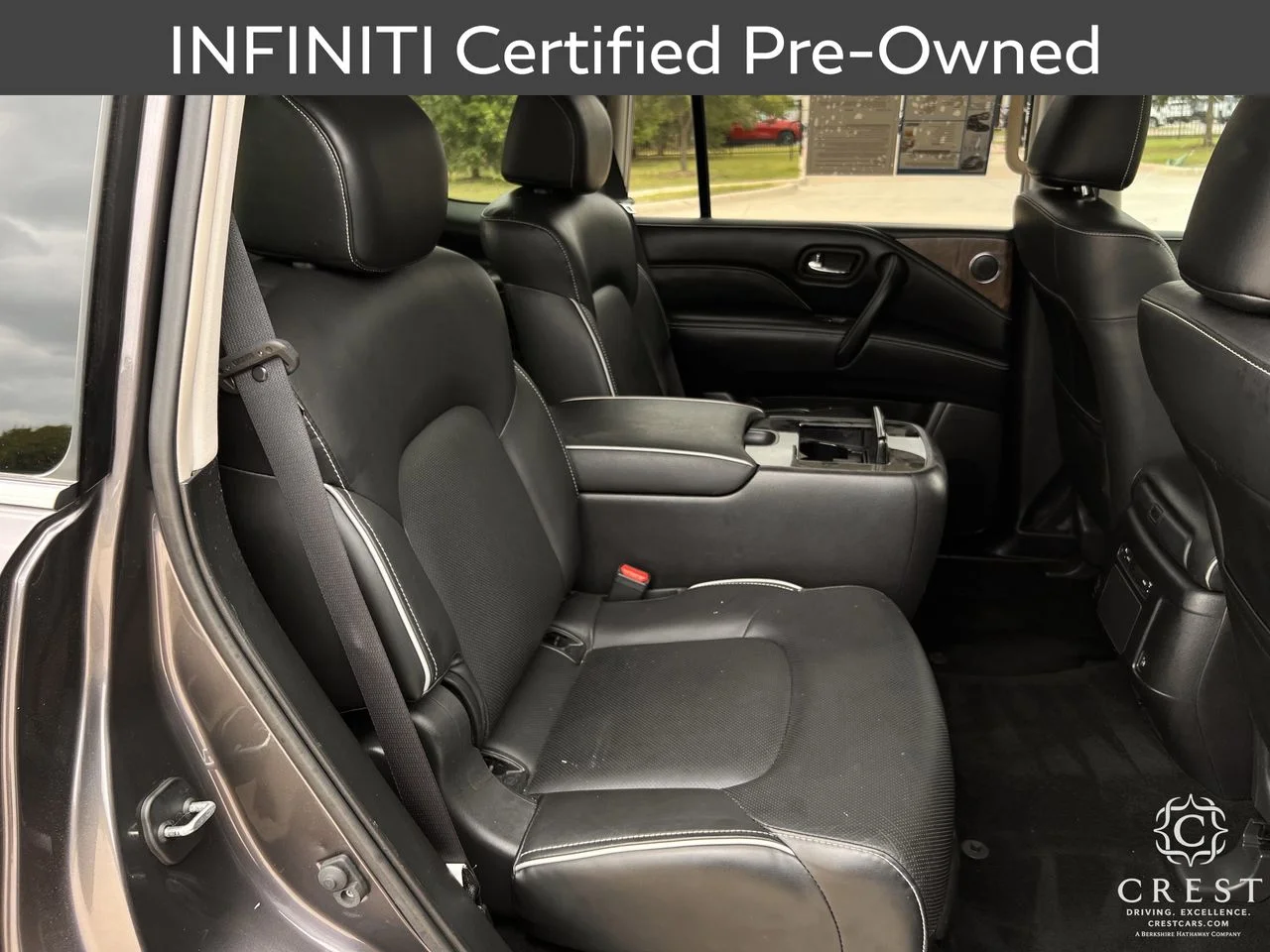Certified Used 2023 Anthracite Gray INFINITI PREMIUM SELECT image 28