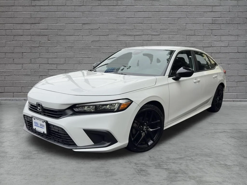 Used 2023 Platinum White Pearl Honda Sport image 1