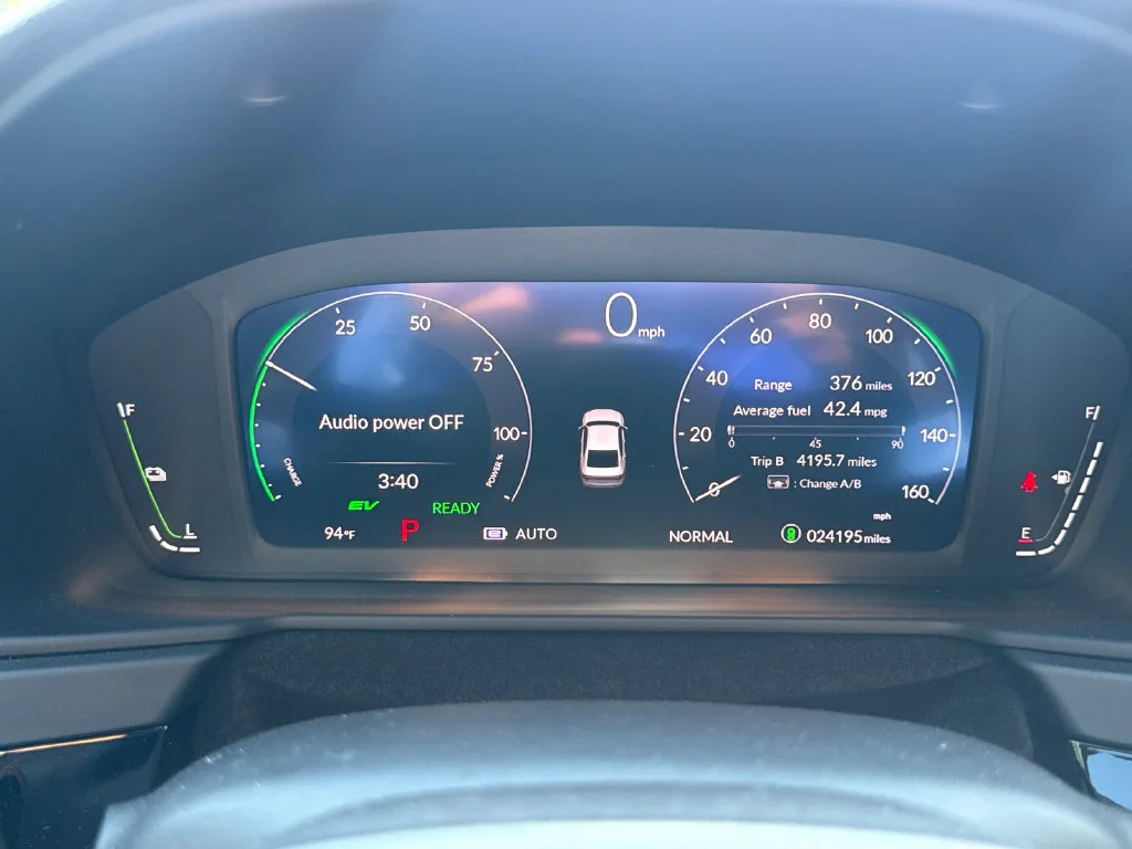 Certified Used 2024 Radiant Red Metallic Honda HYBRID SPORT-L image 22
