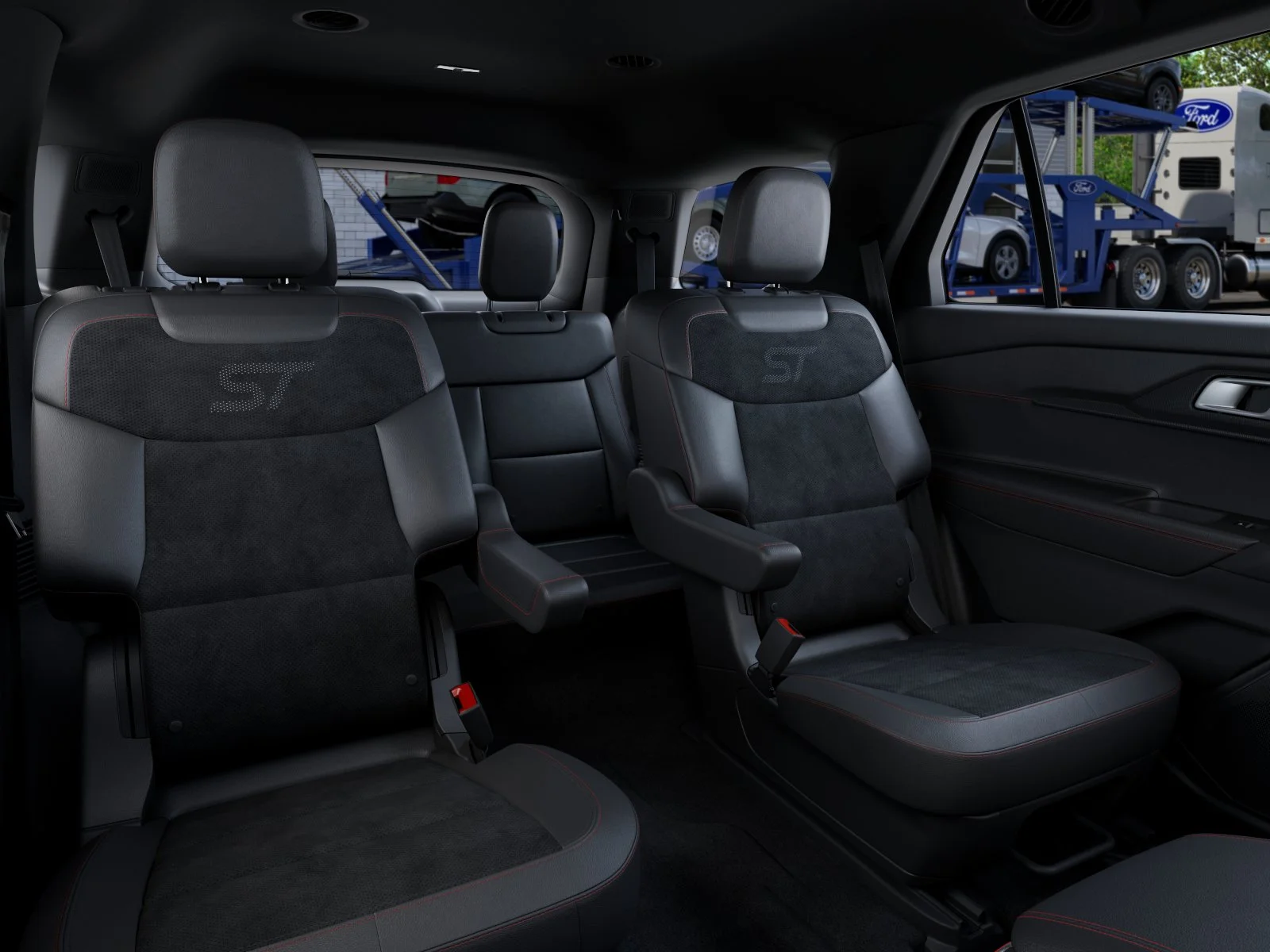 New 2027 Agate Black Metallic Ford ST image 11