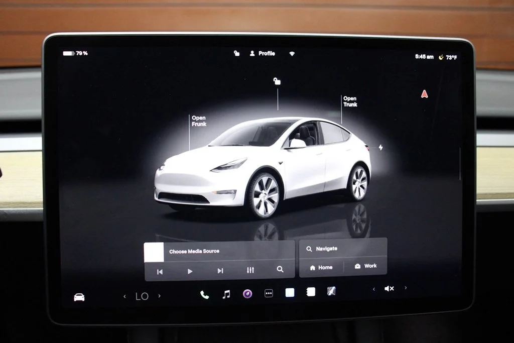 Used 2023 Pearl White Multi-Coat Tesla Long Range image 22