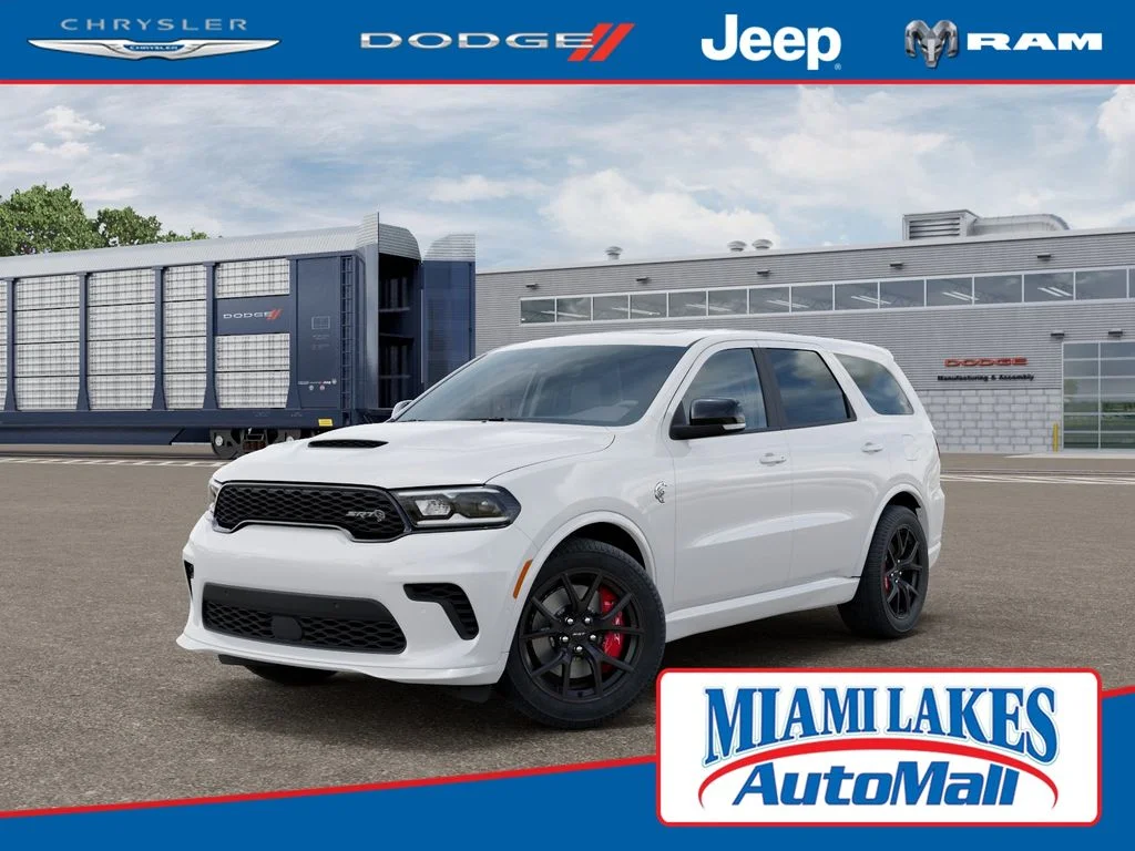 New 2026 White Knuckle Clear-Coat Exterior Paint Dodge SRT Hellcat image 1