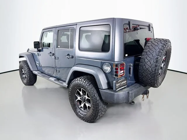Used 2017 Black Jeep Unlimited Sport image 5