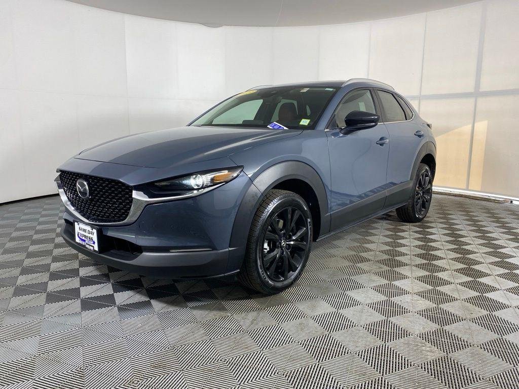 Used 2023 Gray Metallic Mazda 2.5 S Carbon Edition image 3