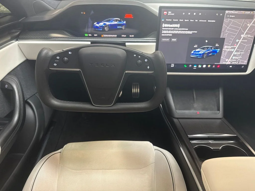 Used 2021 Deep Blue Metallic Tesla Plaid image 15