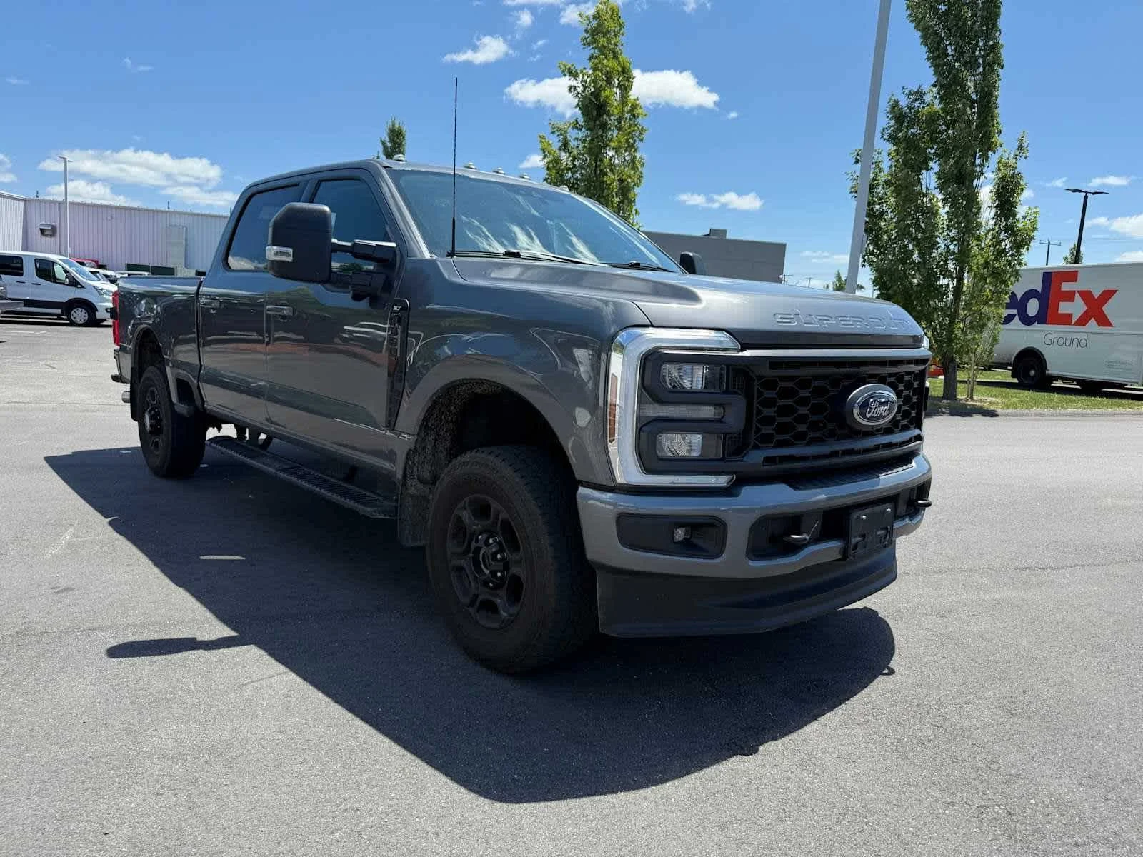 Used 2024 Carbonized Gray Metallic Ford XLT image 4