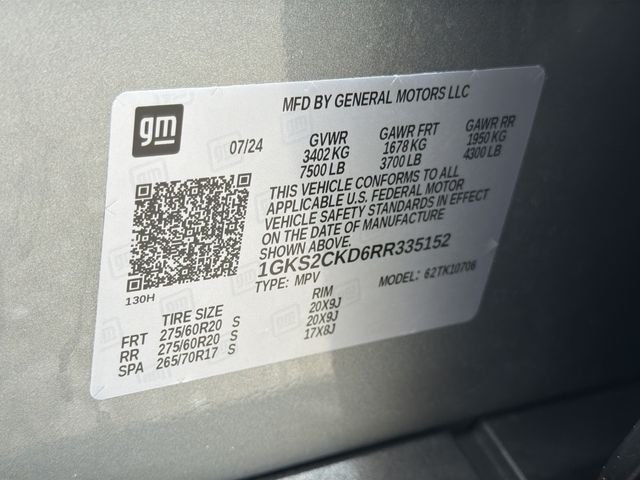 Used 2024 Sterling Metallic GMC AT4 image 29