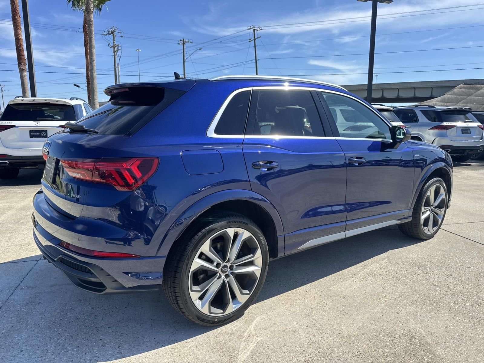 Used 2021 Blue Audi Premium Plus image 5
