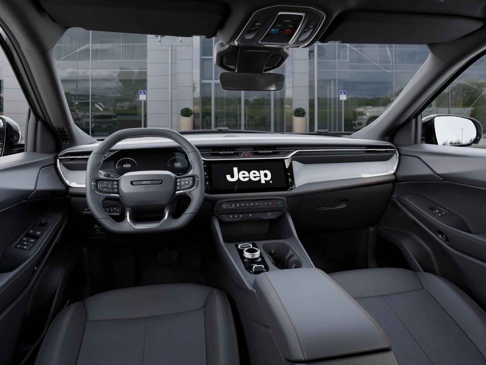 New 2026 Bright White Clear-Coat Exterior Paint Jeep Limited image 47
