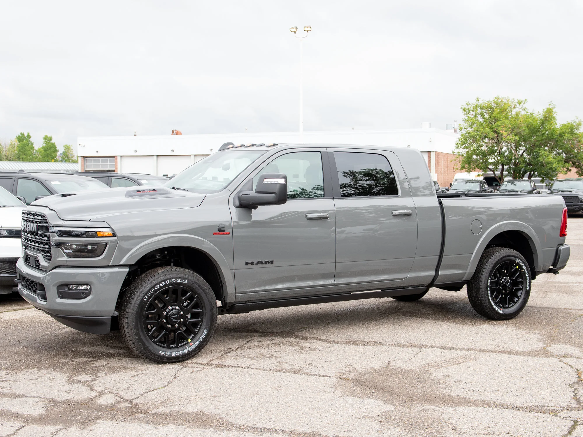 New 2027 Grey RAM Limited Night* Mega Cab 4x4, Level 1 Equipment Group, Sunroof, FULLY LOADED image 4