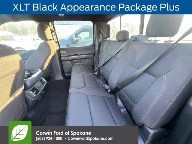Used 2024 Agate Black Metallic Ford XLT image 8