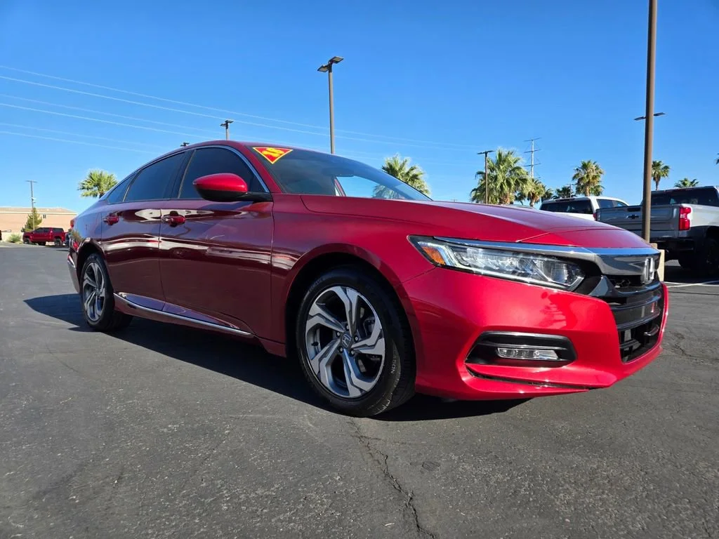 Used 2018 Red Honda EX 1.5T image 1