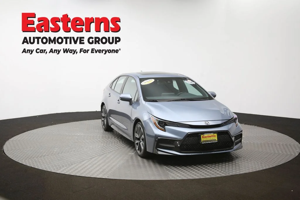 Used 2021 Gray Toyota SE image 45