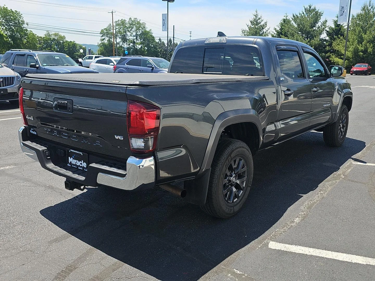 Used 2022 Magnetic Gray Metallic Toyota SR5 image 2