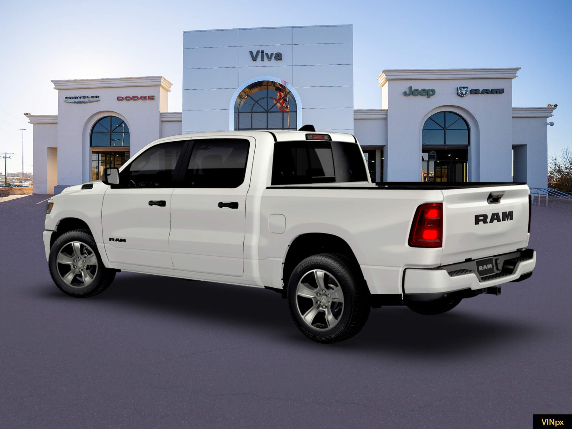 New 2026 Bright White Clear-Coat Exterior Paint RAM  image 16