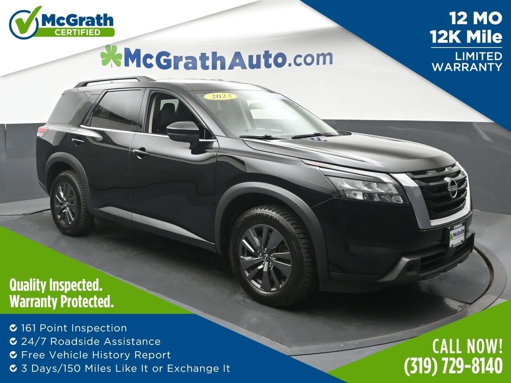 Used 2023 Black Nissan SV image 1