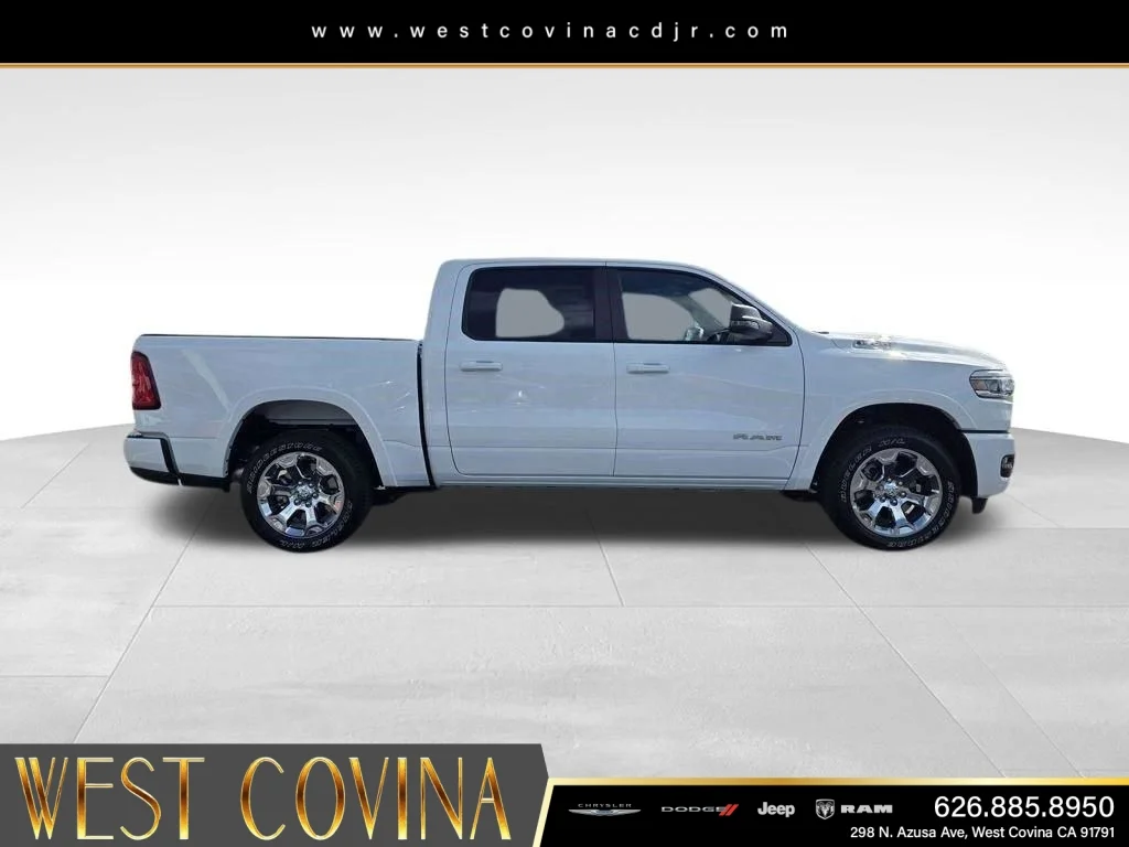 New 2026 Bright White Clear-Coat Exterior Paint RAM Big Horn/Lone Star image 4