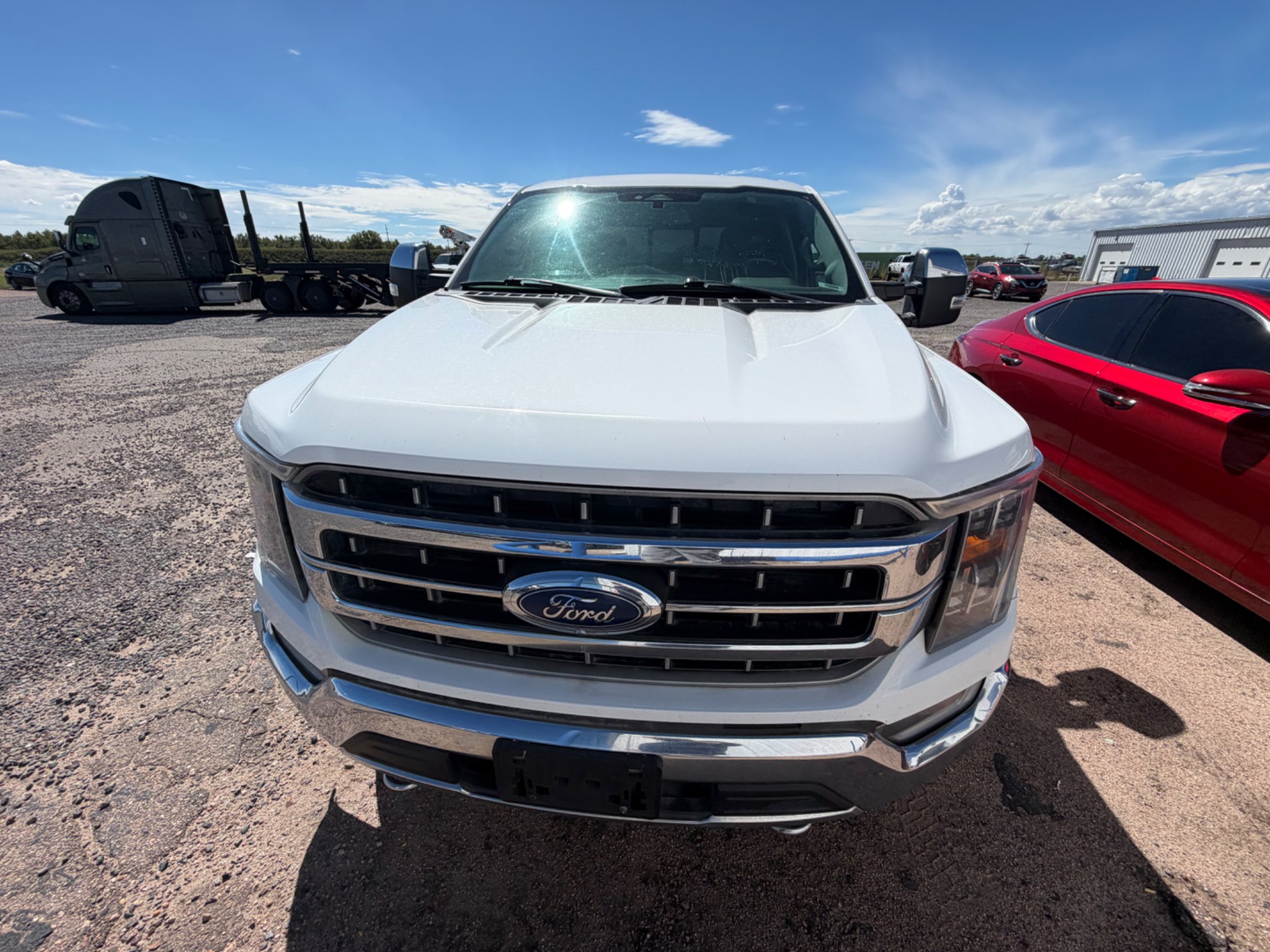 Used 2022 White Ford LARIAT image 2