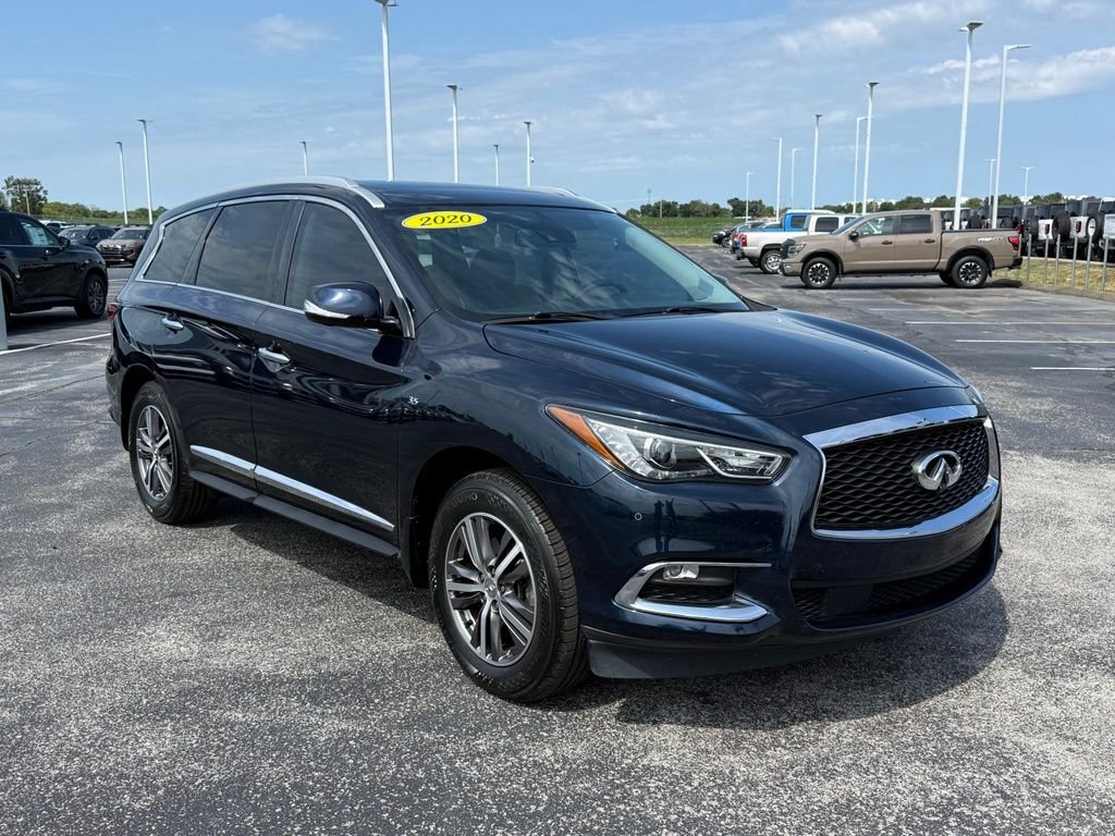 Used 2020 Blue INFINITI LUXE image 2