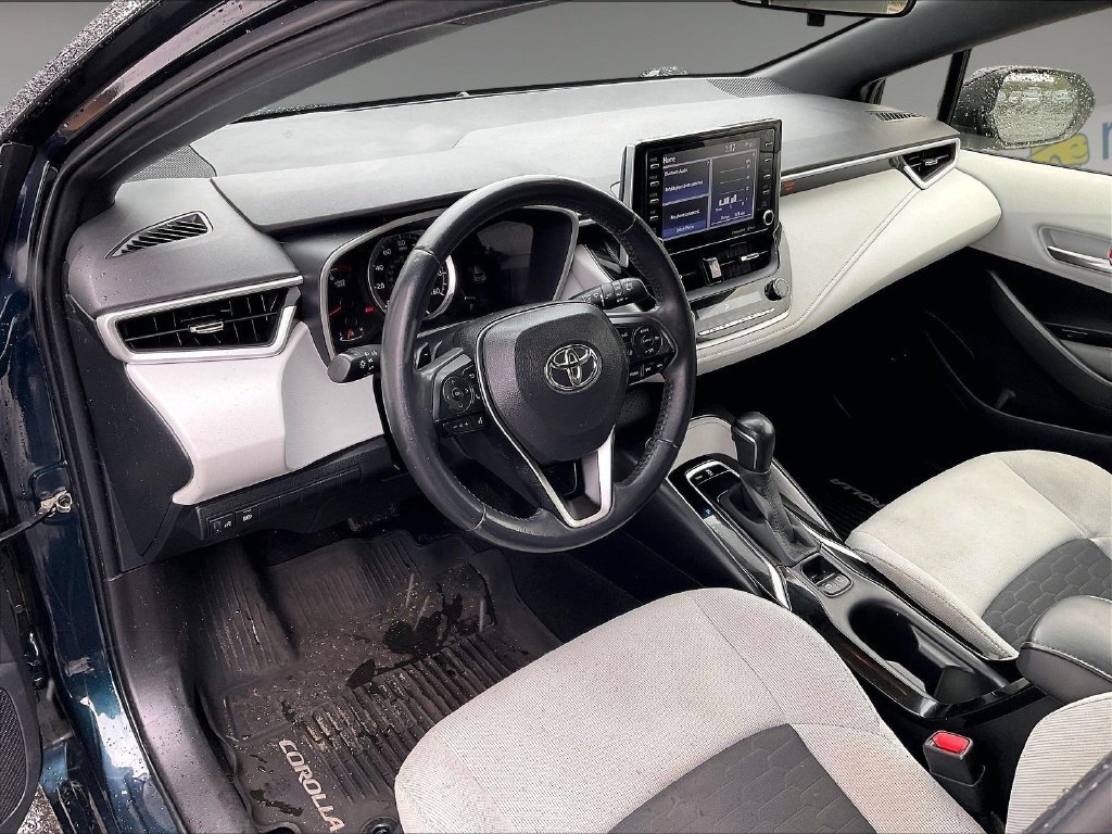Used 2021 Blue Toyota SE image 8