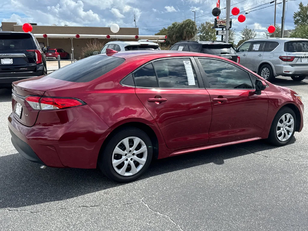 Used 2024 Red Toyota LE image 3