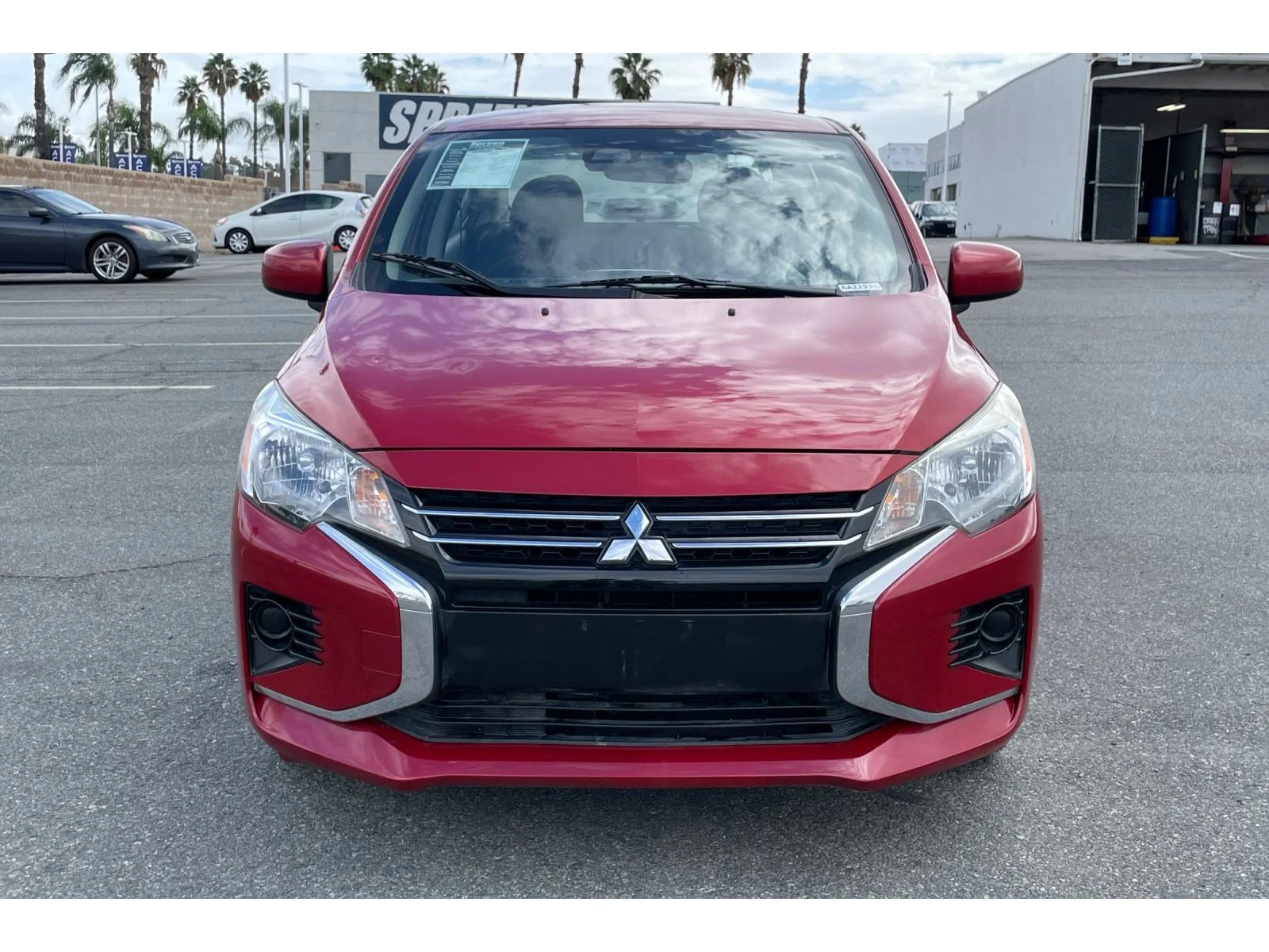 Used 2023 Infrared Metallic w/Black Roof Mitsubishi Black Edition image 8