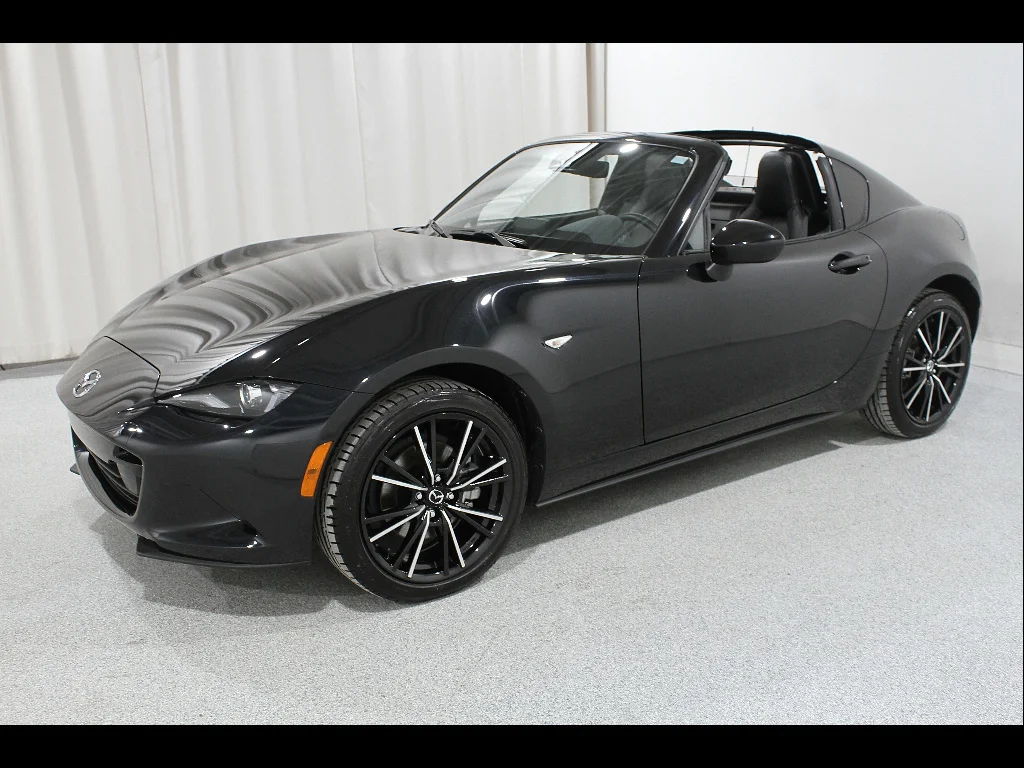 Certified Used 2025 Jet Black Mica Mazda Grand Touring image 4