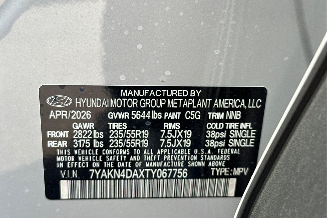 New 2026 Cyber Gray Hyundai SEL image 29