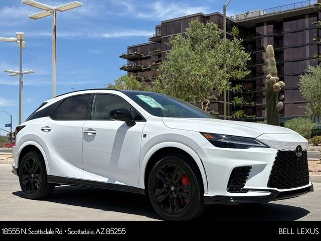 New 2026 White Lexus 500h F SPORT Performance image 1
