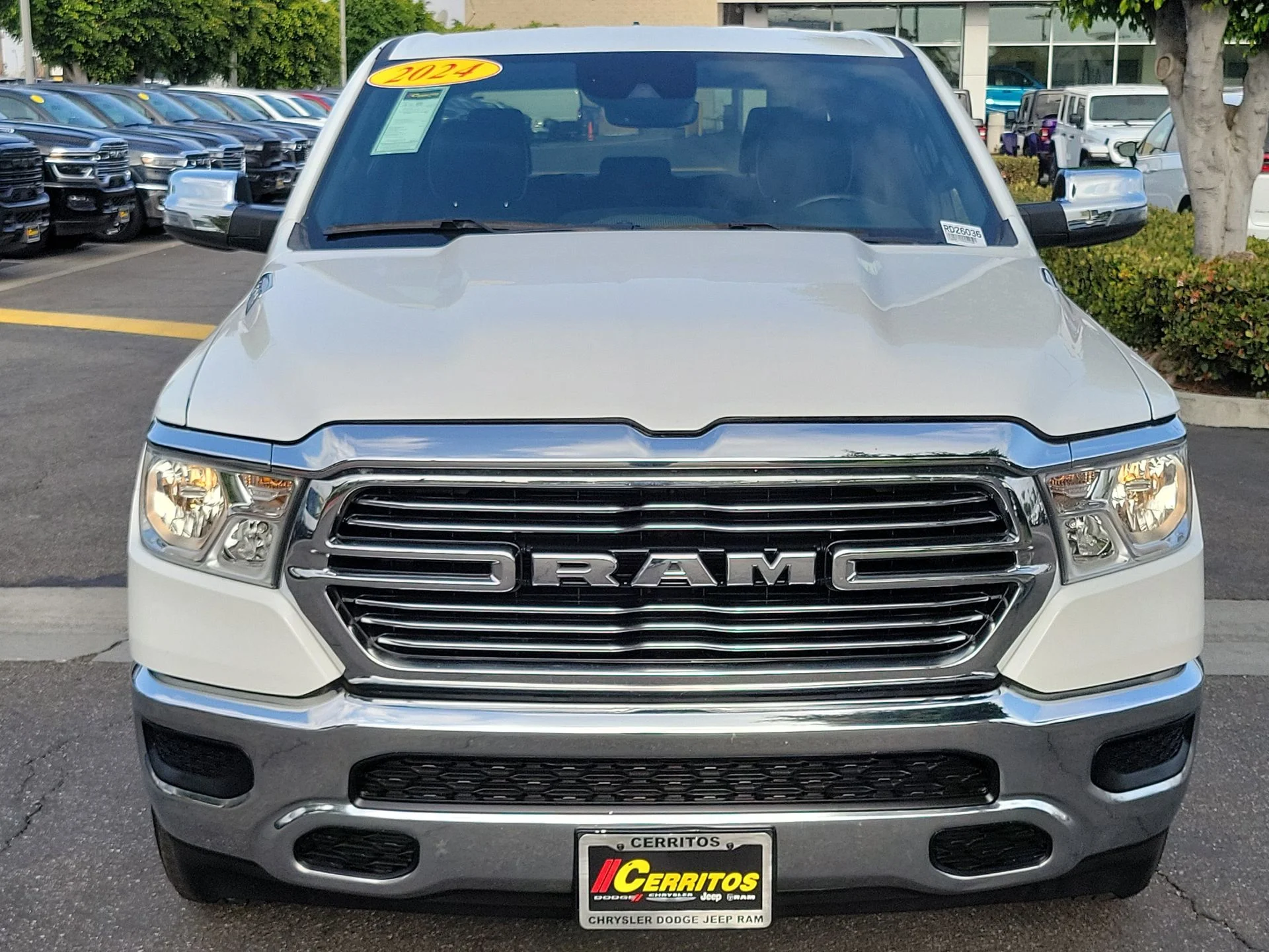 Used 2024 White Ram Laramie image 25