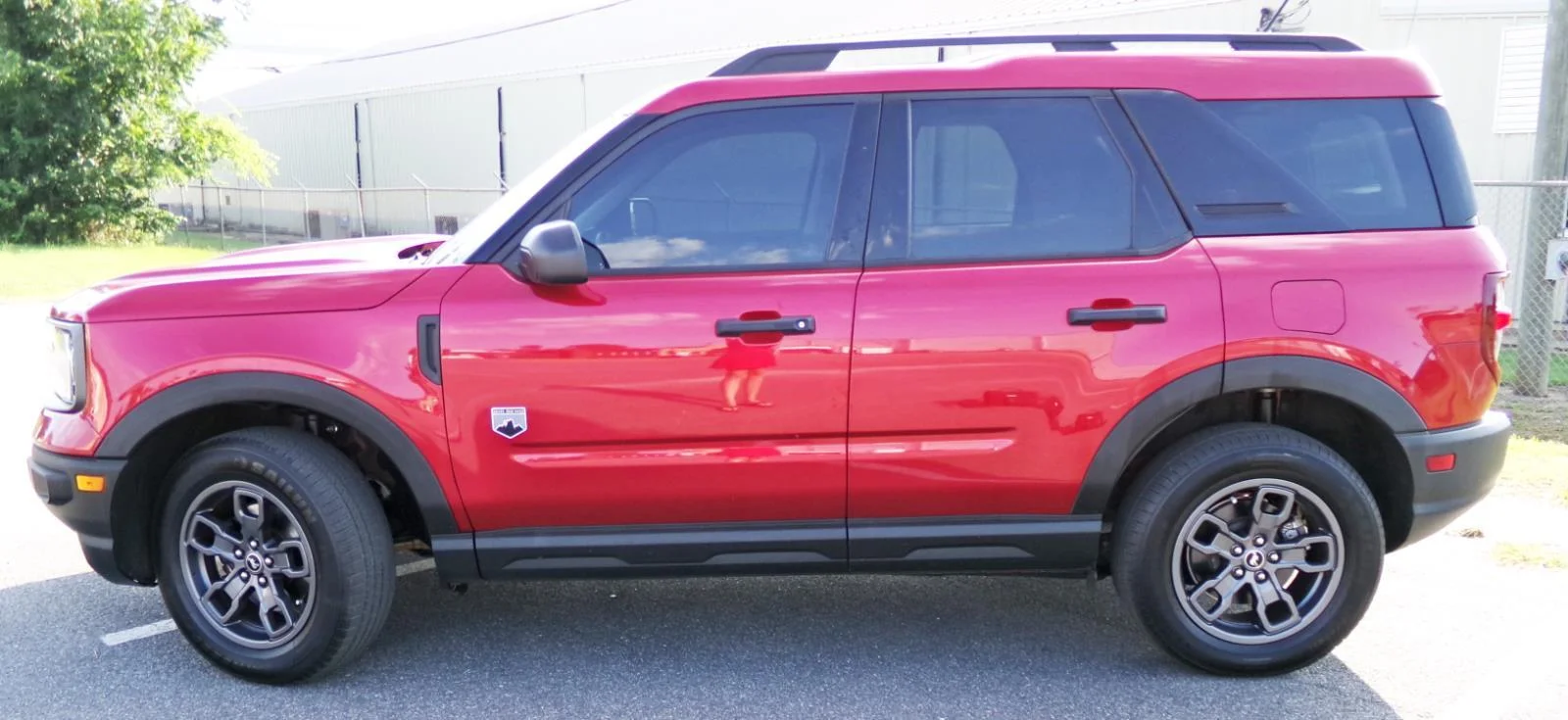 Used 2021 Rapid Red Metallic Tinted Clearcoat Ford Big Bend image 2