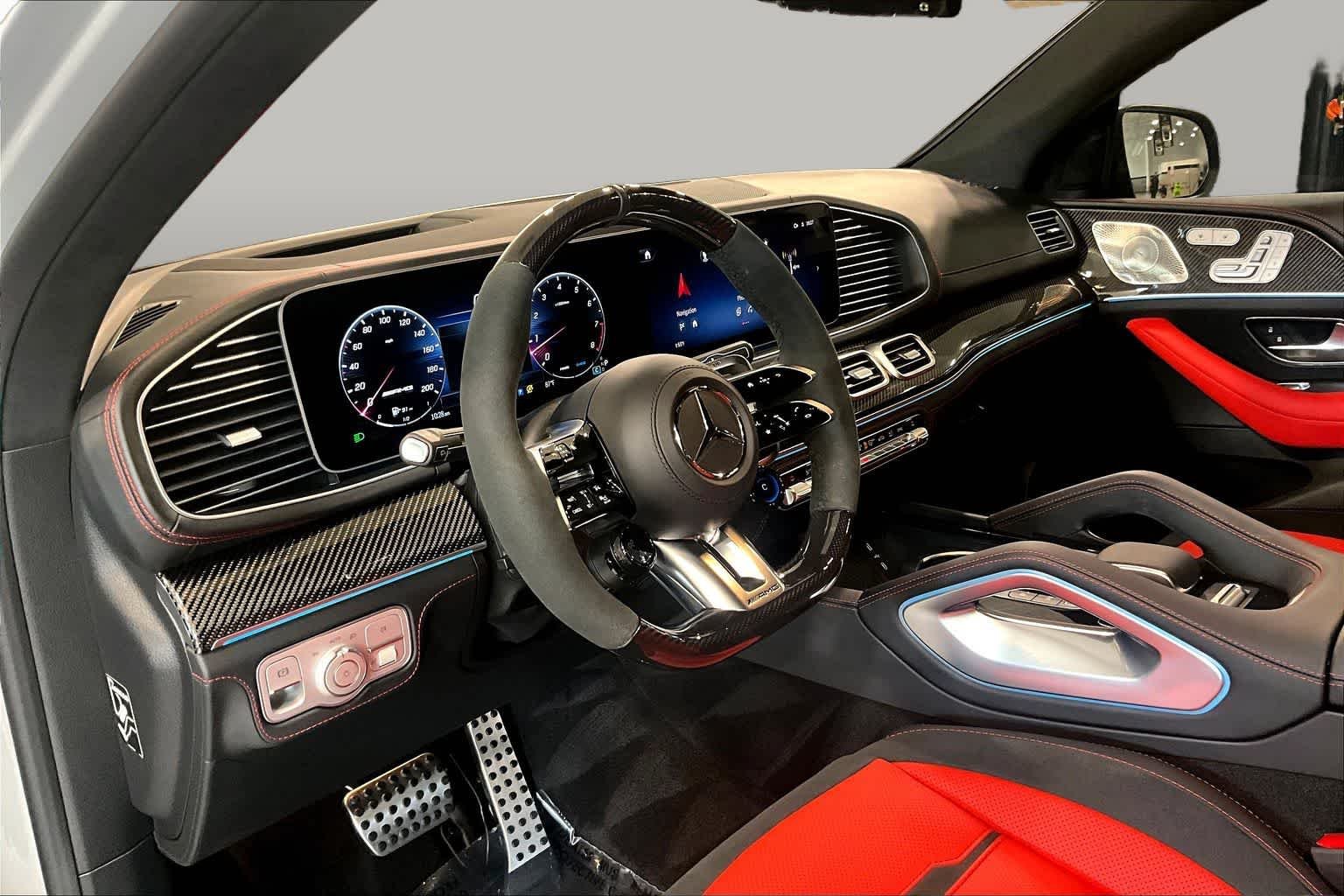 Used 2025 MANUFAKTUR Alpine Grey Mercedes-Benz AMG® GLE 63 S image 16