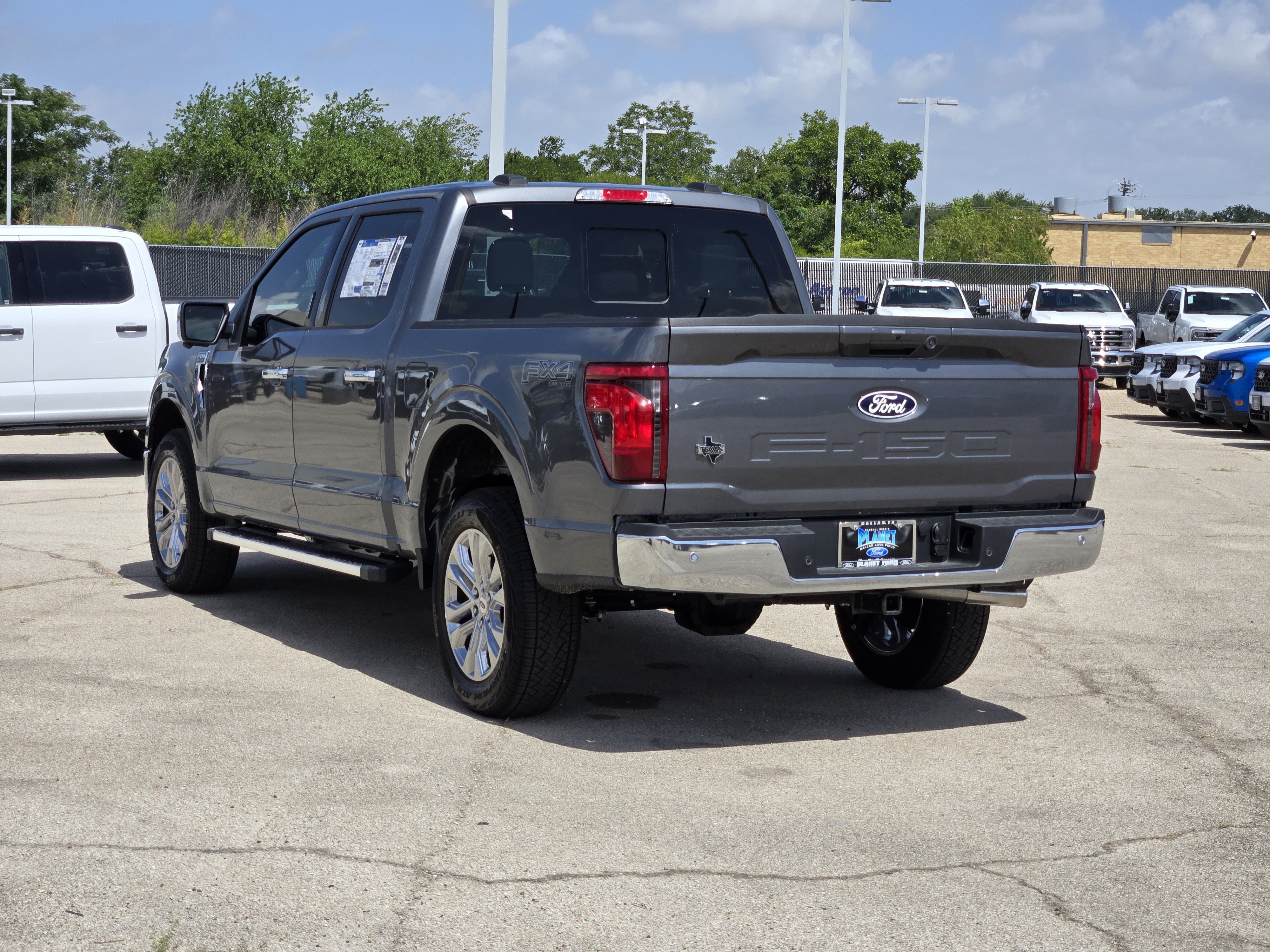 New 2026 Carbonized Gray Metallic Ford XLT image 3