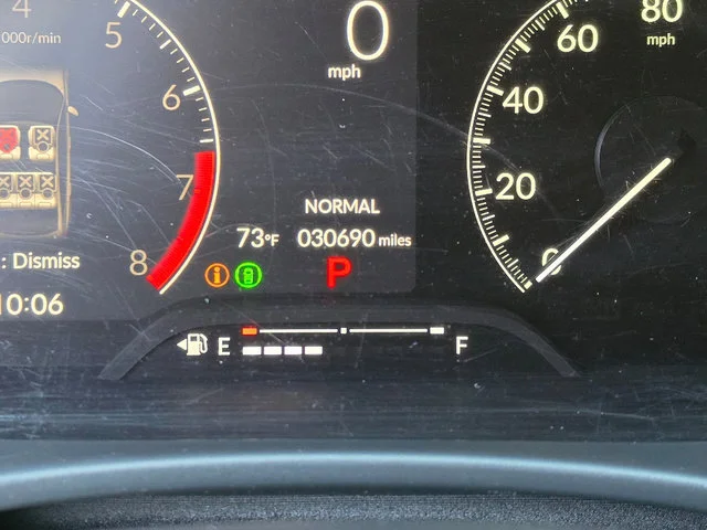 Certified Used 2025 Crystal Black Pearl Honda 4D SPORT image 26