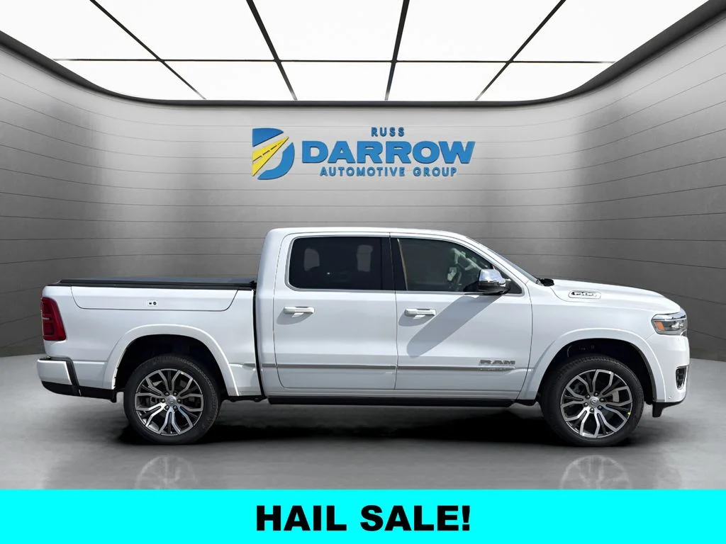 New 2026 Ivory White Tri-Coat Pearl-Coat Exterior Paint RAM Tungsten image 6
