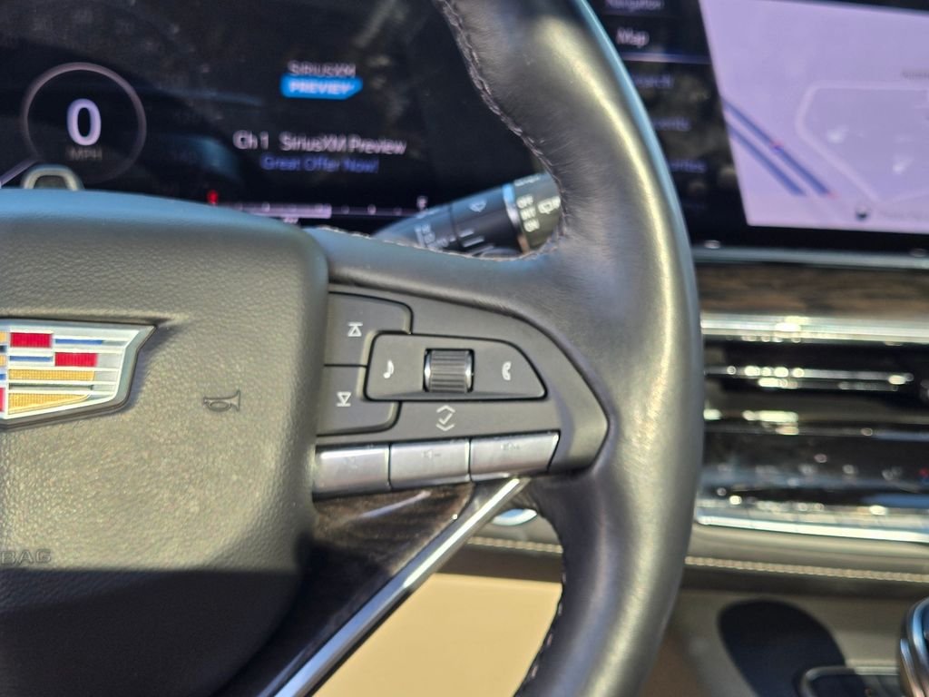 Used 2023 White Cadillac Premium Luxury image 32