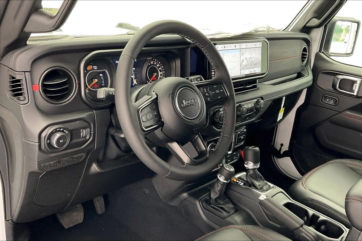 New 2026 Bright White Clearcoat Jeep Rubicon image 4