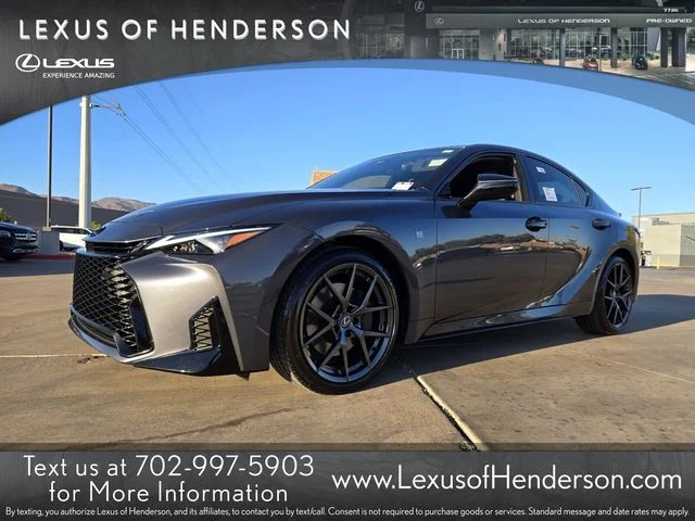 2026 Lexus IS 350 F SPORT DESIGN