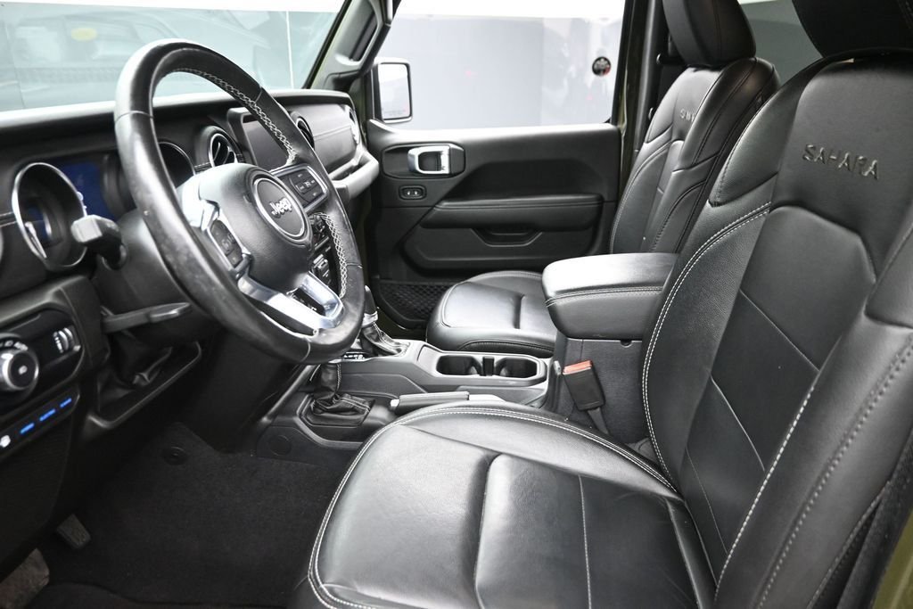Used 2023 Green Jeep Sahara 4xe image 17