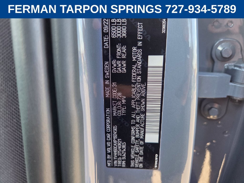 Certified Used 2023 Thunder Grey Volvo Ultimate image 20