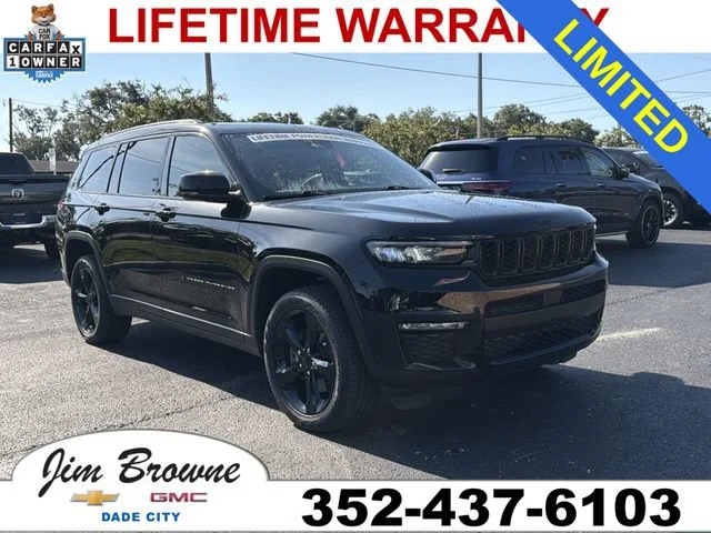 Used 2024 Black Jeep Limited 4x4 image 1