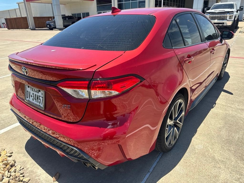 Used 2020 Red Toyota SE image 6