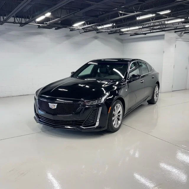 Used 2023 Black Cadillac Premium Luxury image 1