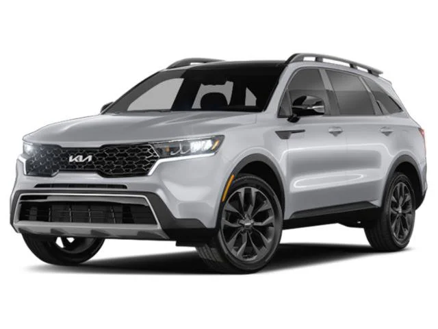 Used 2023 Wolf Gray Kia X-Line EX image 1