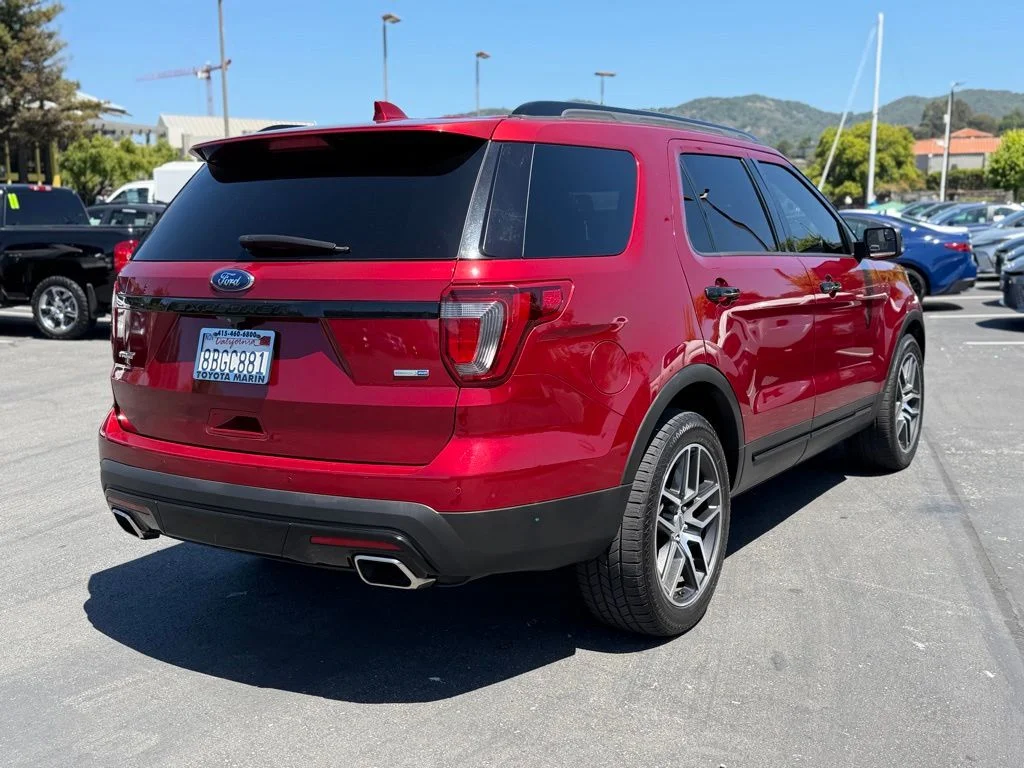 Used 2017 Red Ford Sport image 8