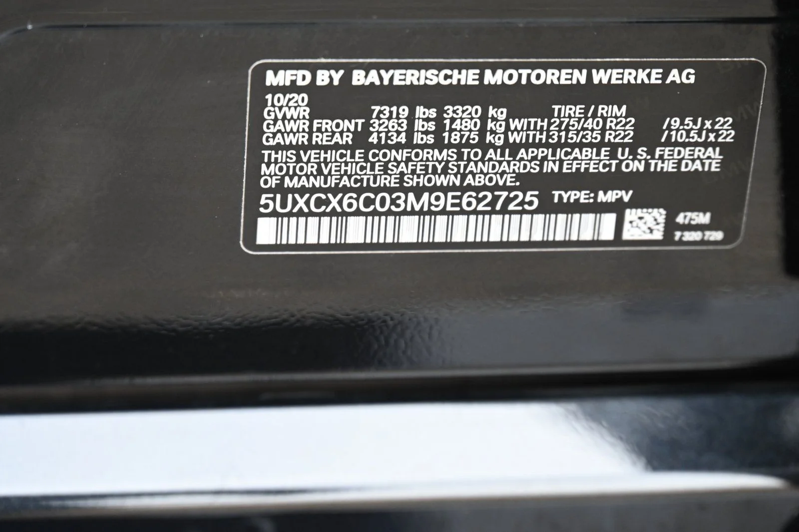 Used 2021 Black Sapphire Metallic BMW M50i image 22