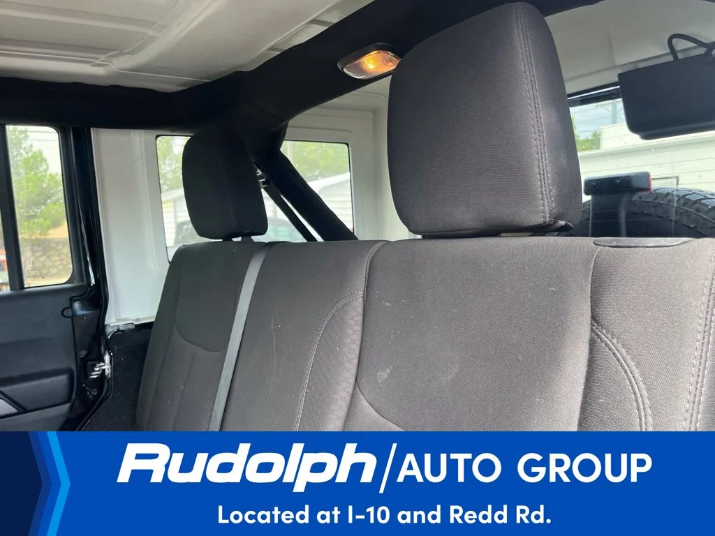 Used 2018 Black Clearcoat Jeep Unlimited Sport image 10
