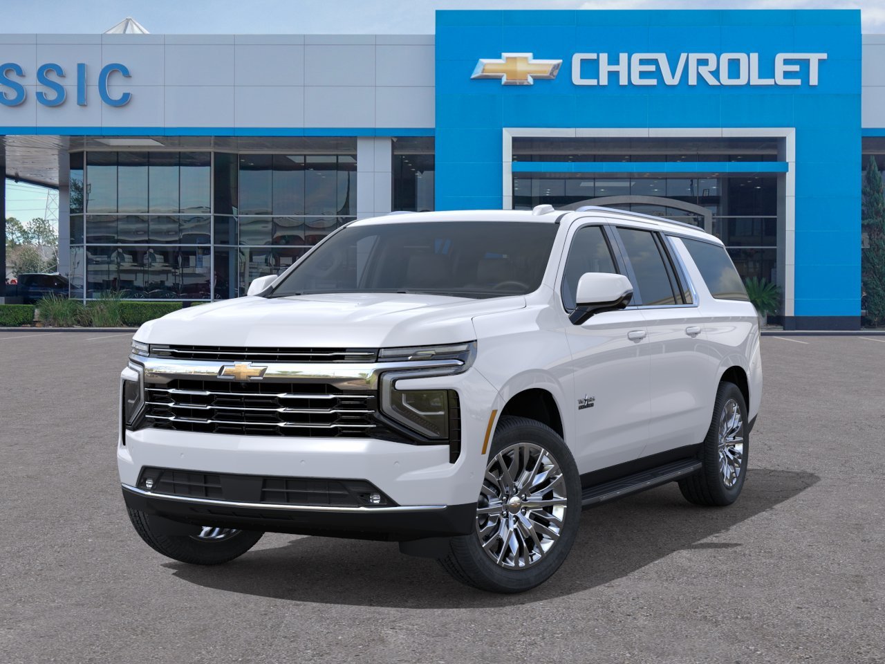 2026 Chevrolet Suburban LT White at Classic Elite Chevrolet Hwy 6