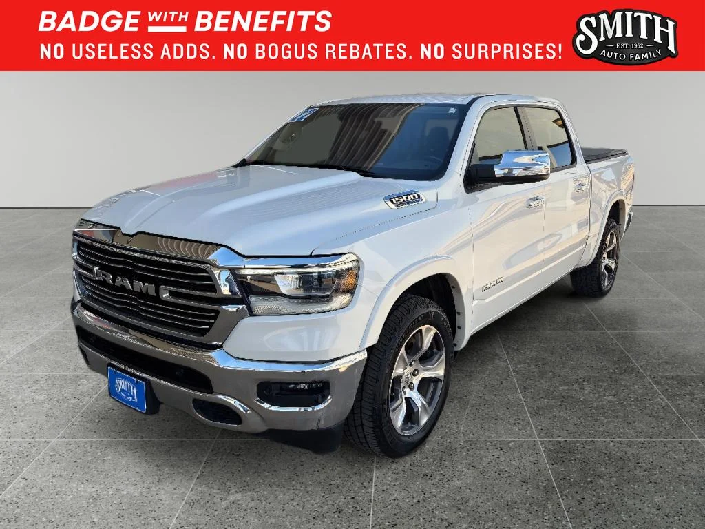 Used 2022 Ivory White Ram Laramie image 4