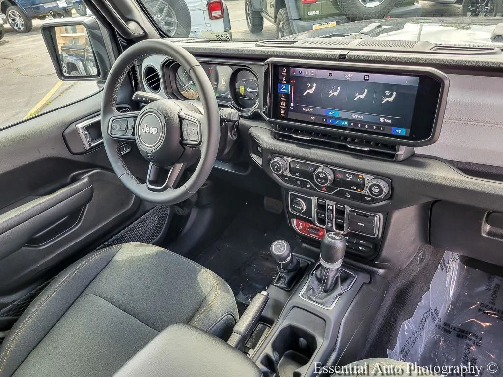 Certified Used 2025 Black Jeep Willys 4xe image 25